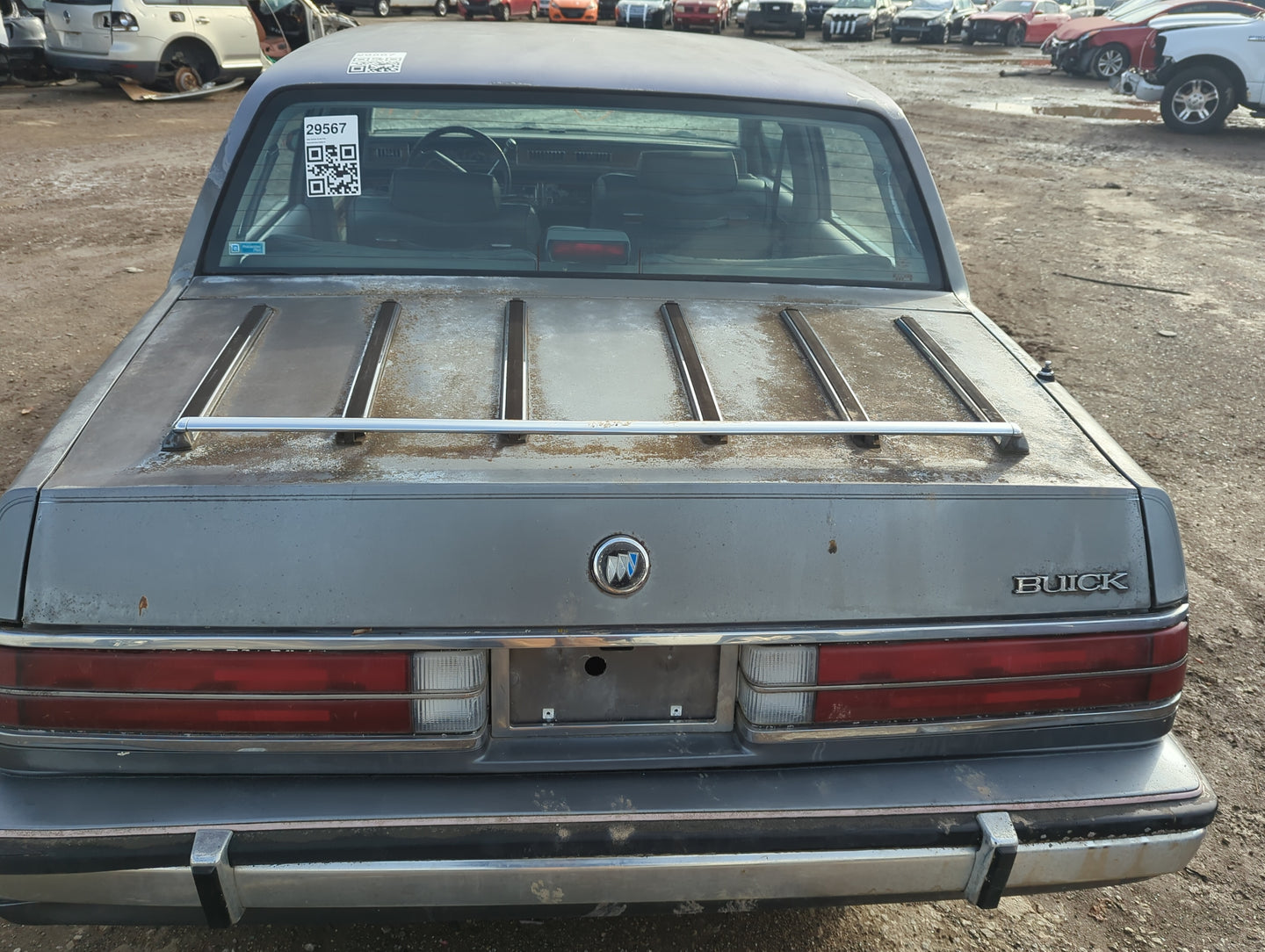 1988 Buick Electra Trunk/decklid/hatch/tailgate Oem - Oemusedautoparts1.com