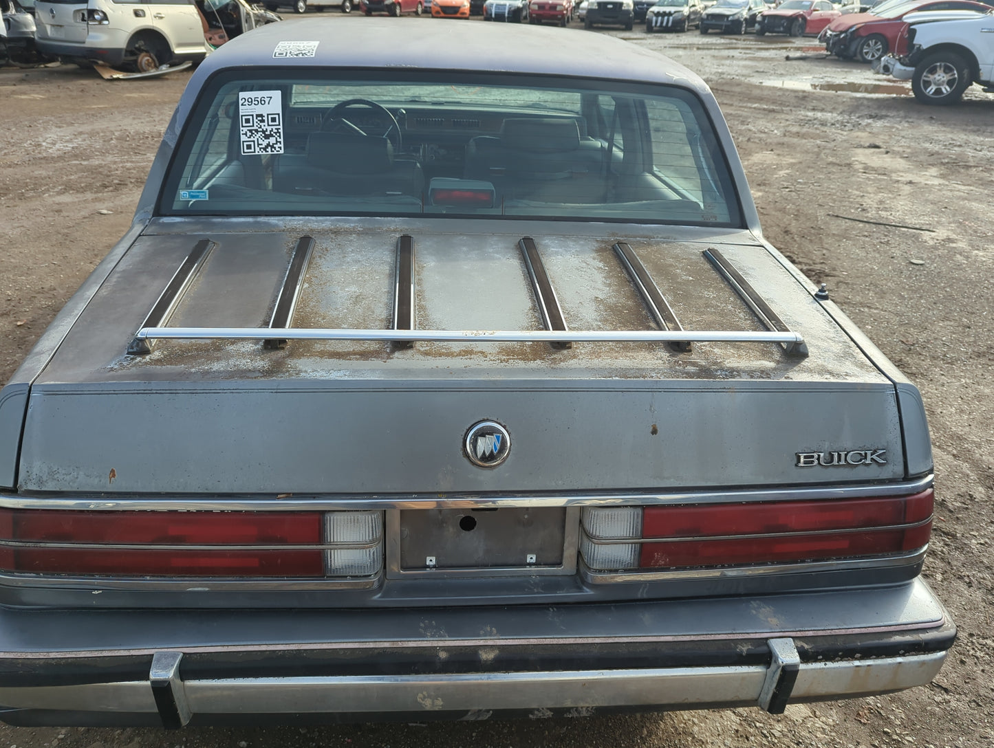 1988 Buick Electra Trunk/decklid/hatch/tailgate Oem - Oemusedautoparts1.com