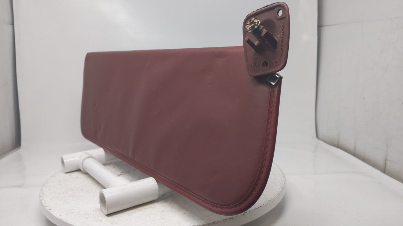 1988 Ford Crown Sun Visor Shade Replacement Passenger Right Mirror Fits OEM Used Auto Parts - Oemusedautoparts1.com