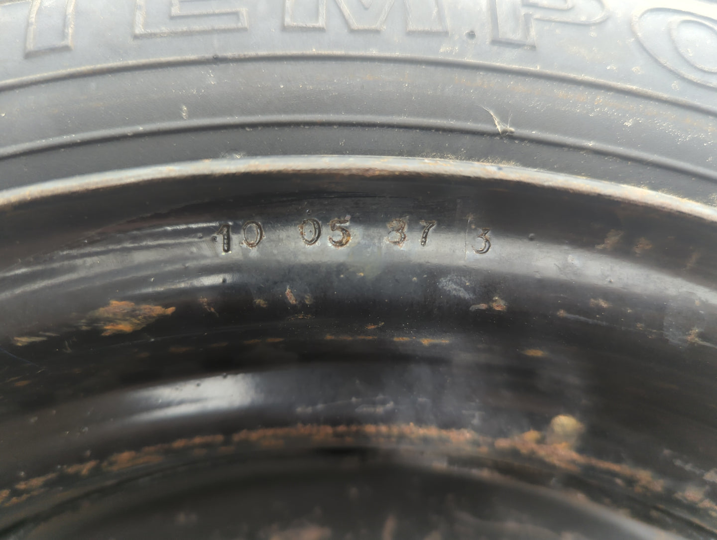 1988 Ford Taurus Spare Donut Tire Wheel Rim Oem - Oemusedautoparts1.com