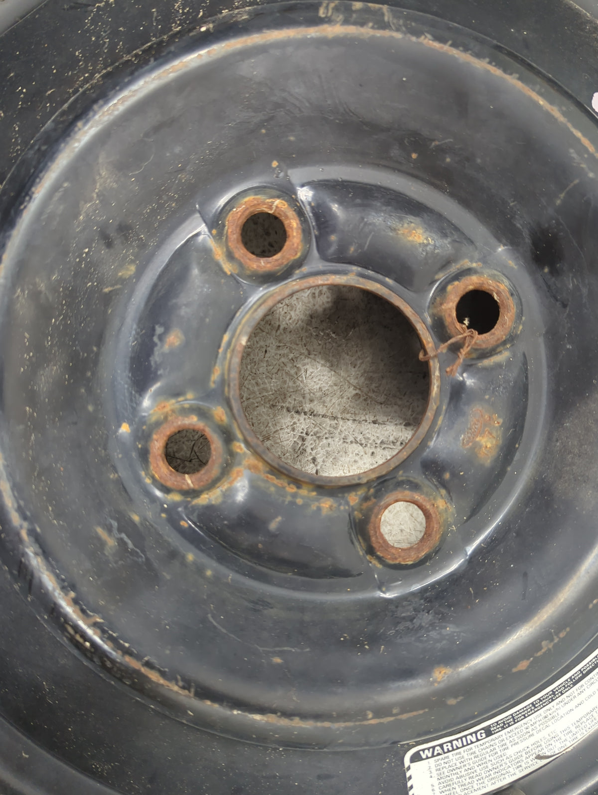 1988 Ford Taurus Spare Donut Tire Wheel Rim Oem - Oemusedautoparts1.com