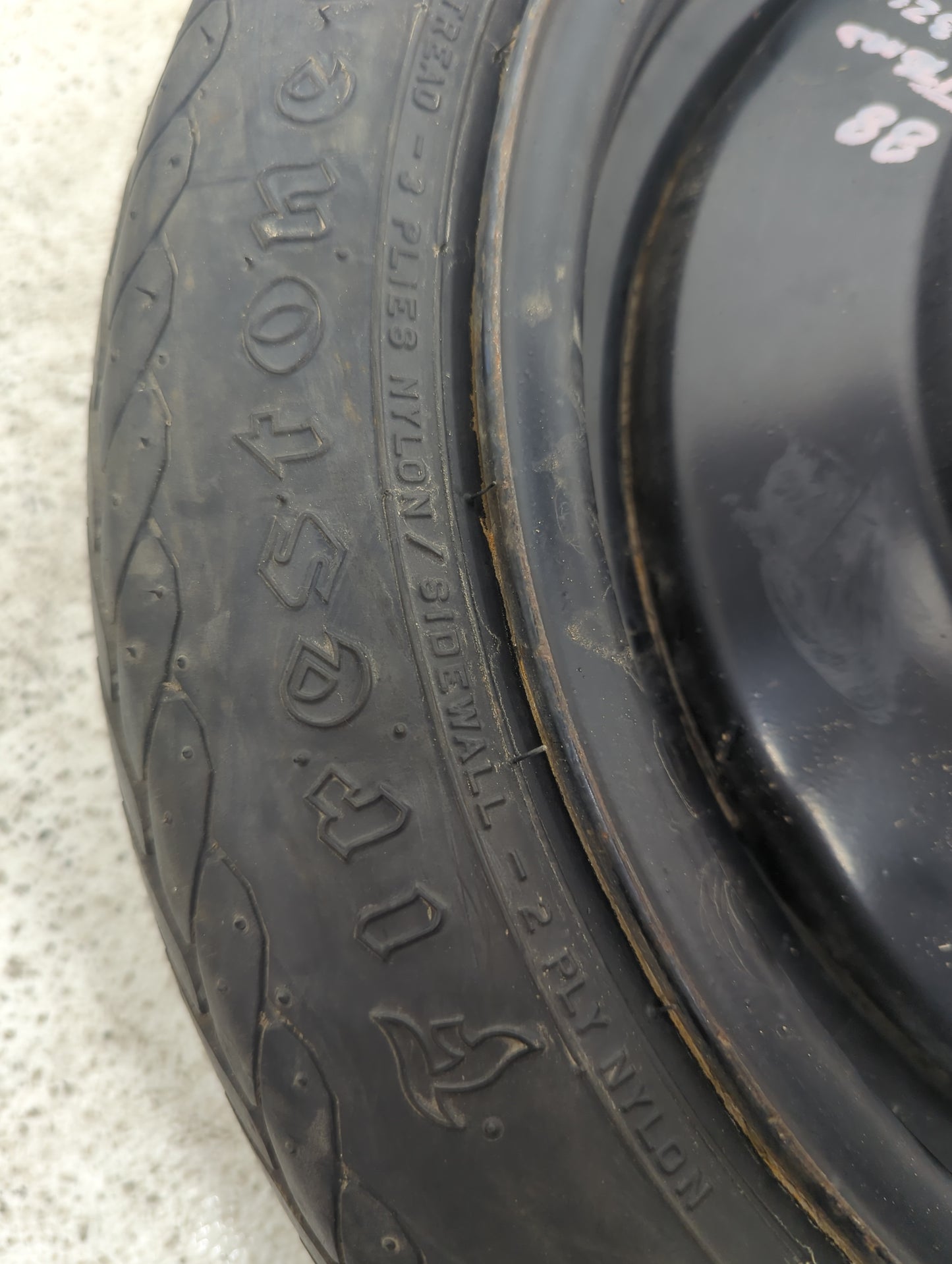 1988 Ford Taurus Spare Donut Tire Wheel Rim Oem - Oemusedautoparts1.com