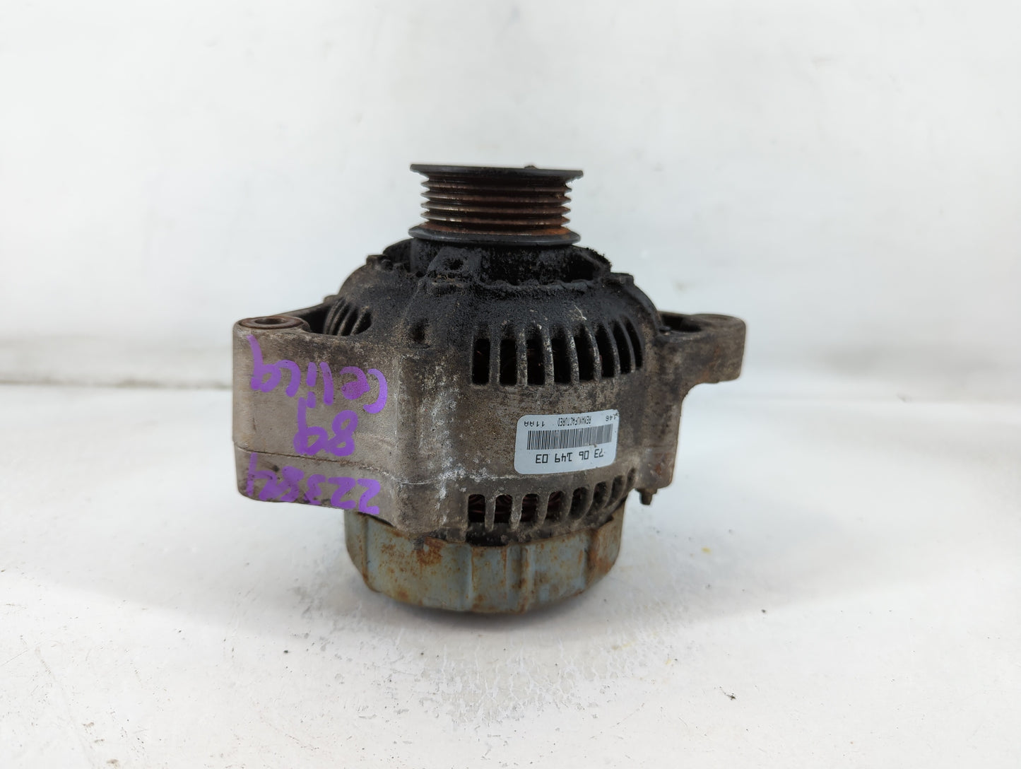 1988 Toyota Celica Alternator Replacement Generator Charging Assembly Engine OEM P/N:73 06 149 03 Fits OEM Used Auto Parts -
