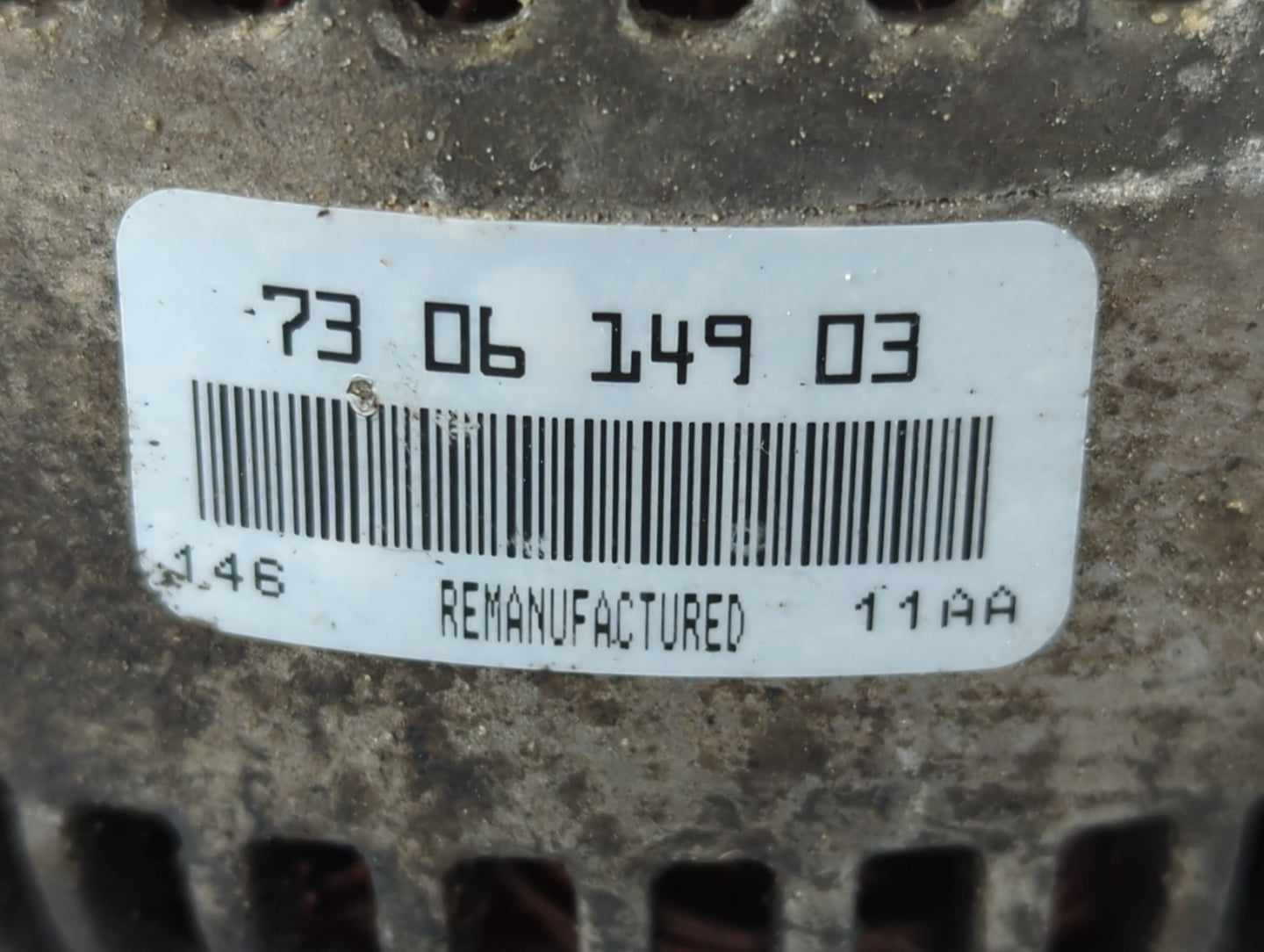 1988 Toyota Celica Alternator Replacement Generator Charging Assembly Engine OEM P/N:73 06 149 03 Fits OEM Used Auto Parts -