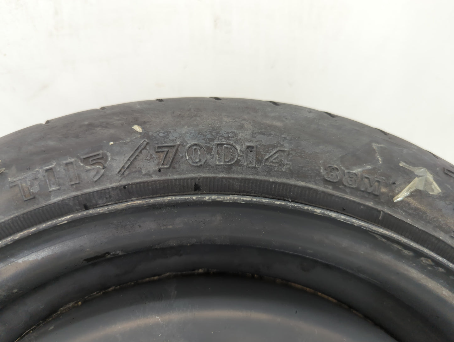 1989 Honda Accord Spare Donut Tire Wheel Rim Oem - Oemusedautoparts1.com
