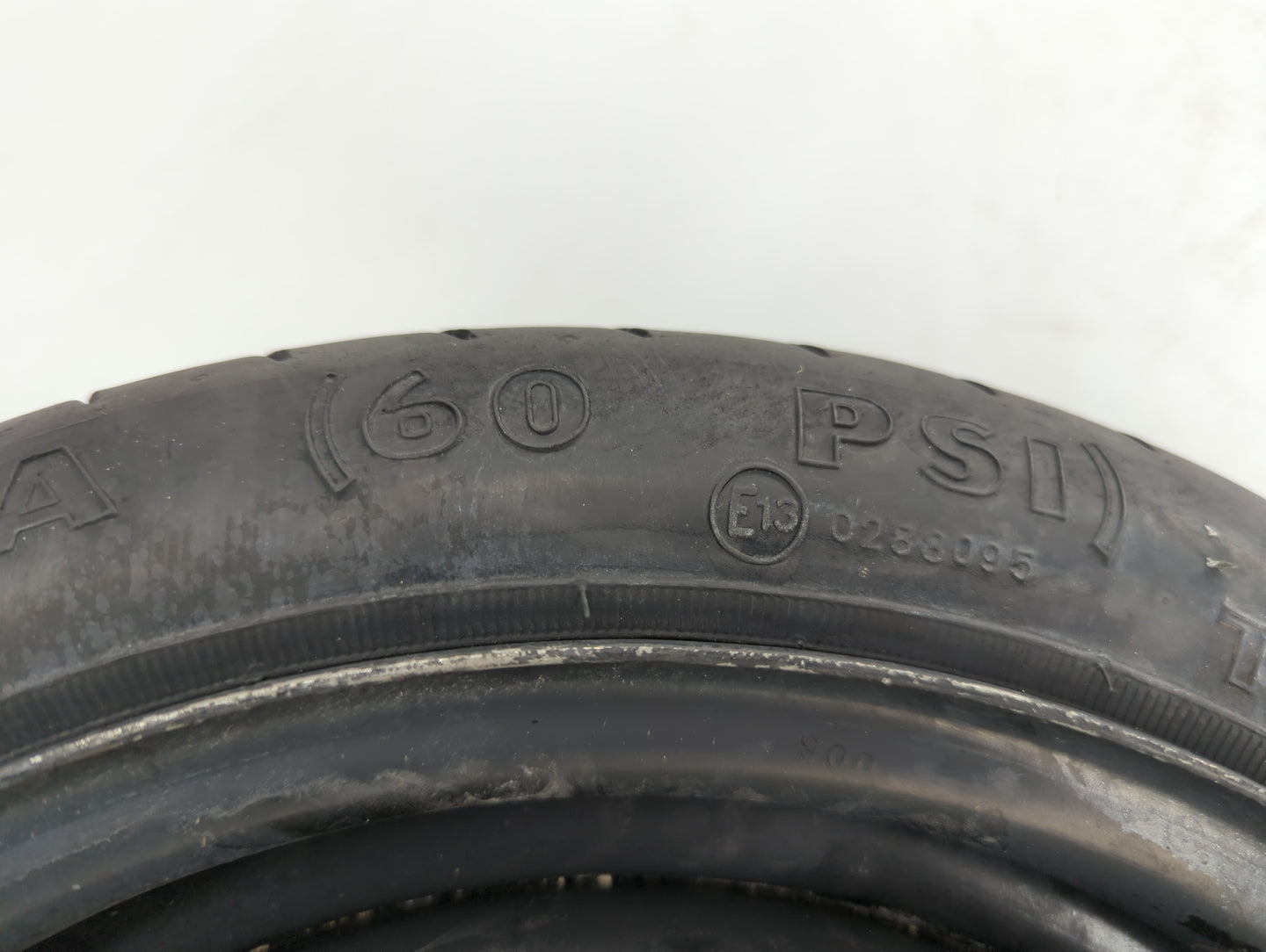 1989 Honda Accord Spare Donut Tire Wheel Rim Oem - Oemusedautoparts1.com