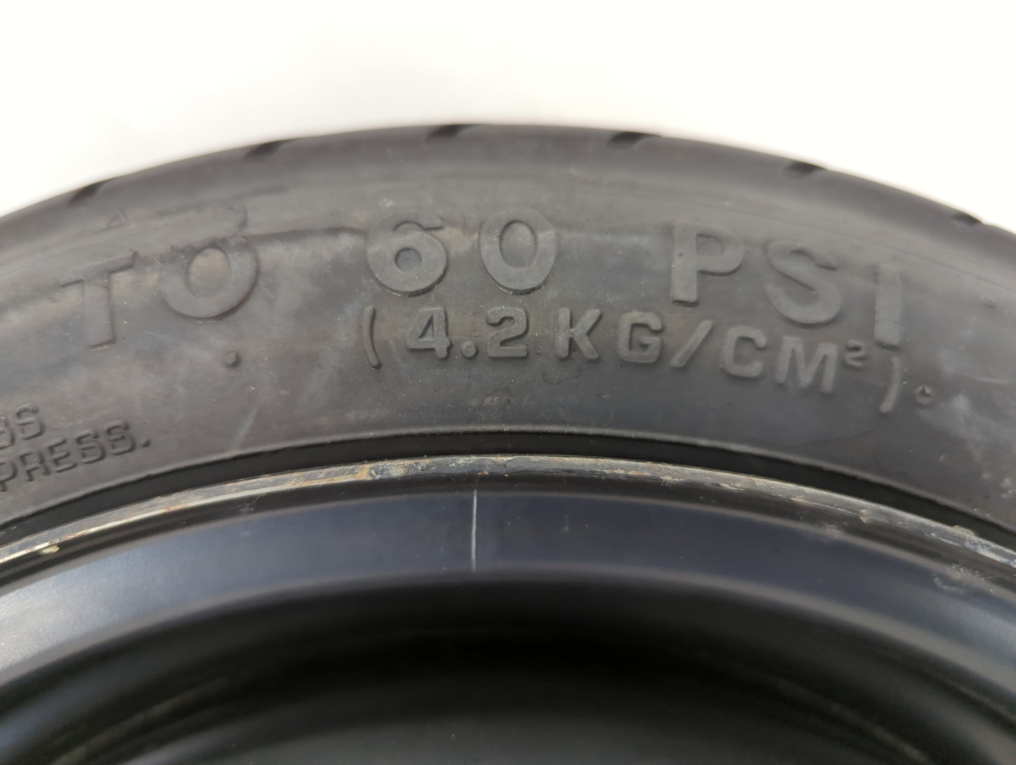 1989 Honda Accord Spare Donut Tire Wheel Rim Oem - Oemusedautoparts1.com