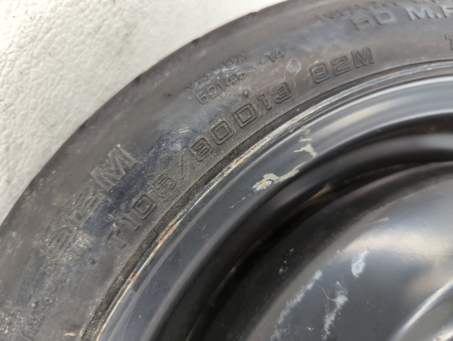 1989 Honda Accord Spare Donut Tire Wheel Rim Oem - Oemusedautoparts1.com