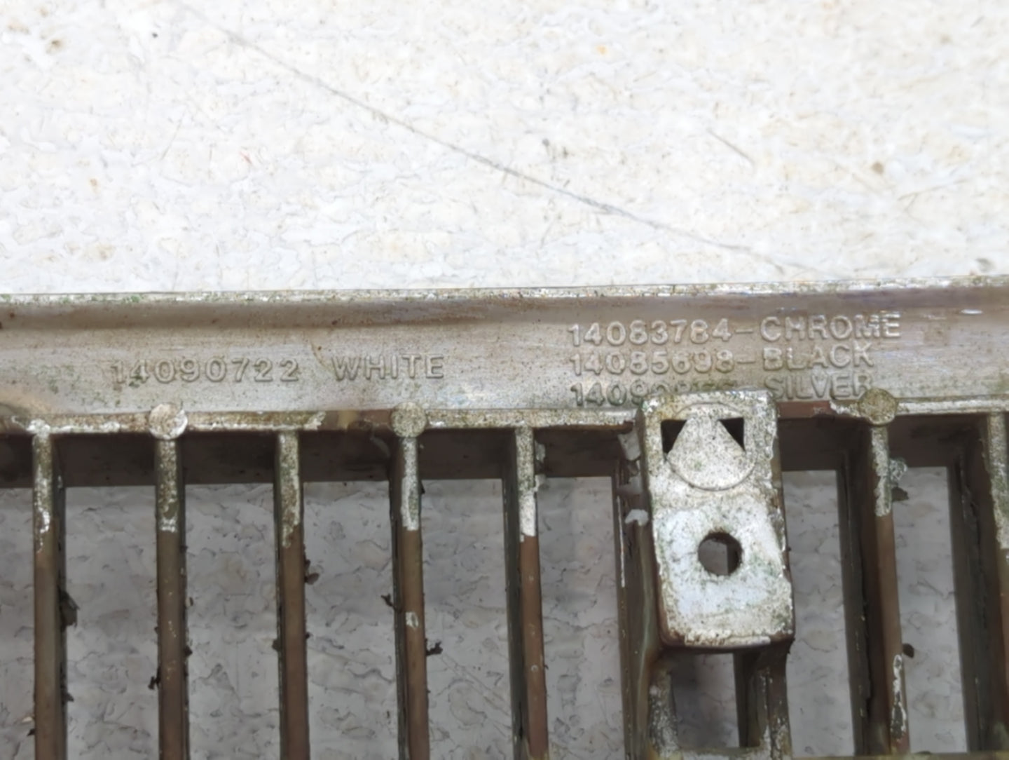 1990 Chevrolet Celebrity Front Grille Bumper Not Included - Oemusedautoparts1.com