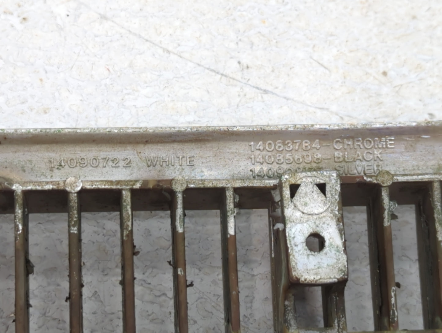 1990 Chevrolet Celebrity Front Grille Bumper Not Included - Oemusedautoparts1.com