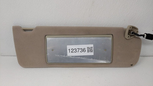 1990 Chevrolet Tracker Sun Visor Shade Replacement Passenger Right Mirror Fits OEM Used Auto Parts