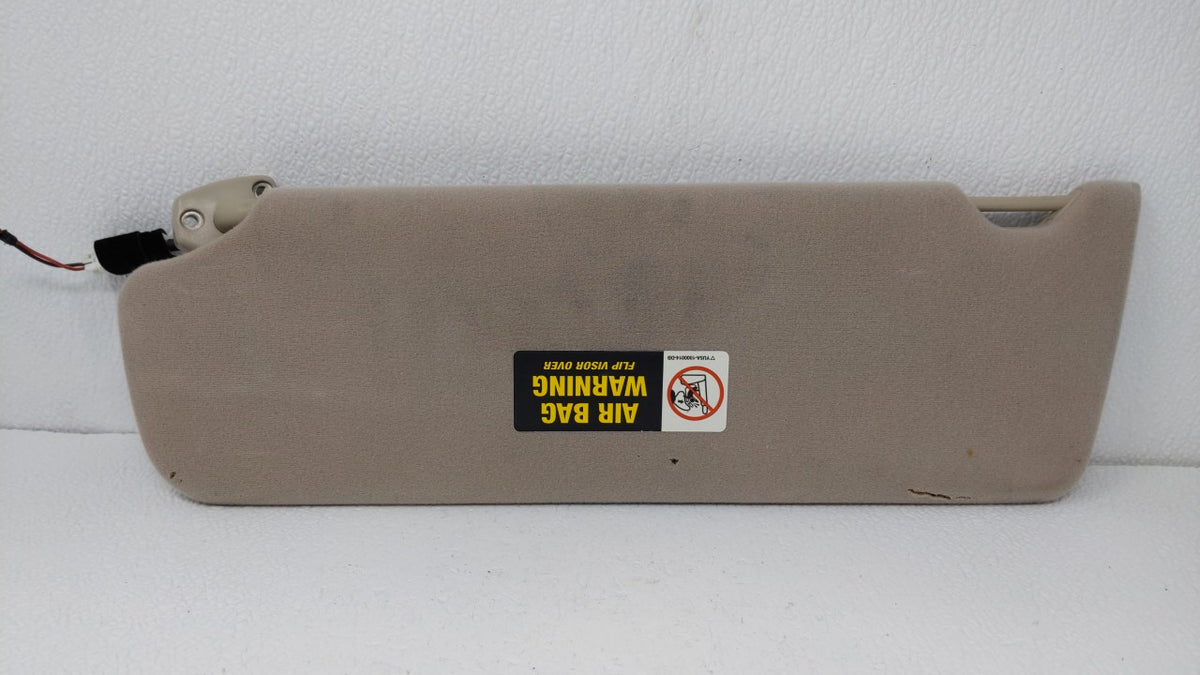 1990 Chevrolet Tracker Sun Visor Shade Replacement Passenger Right Mirror Fits OEM Used Auto Parts - Oemusedautoparts1.com