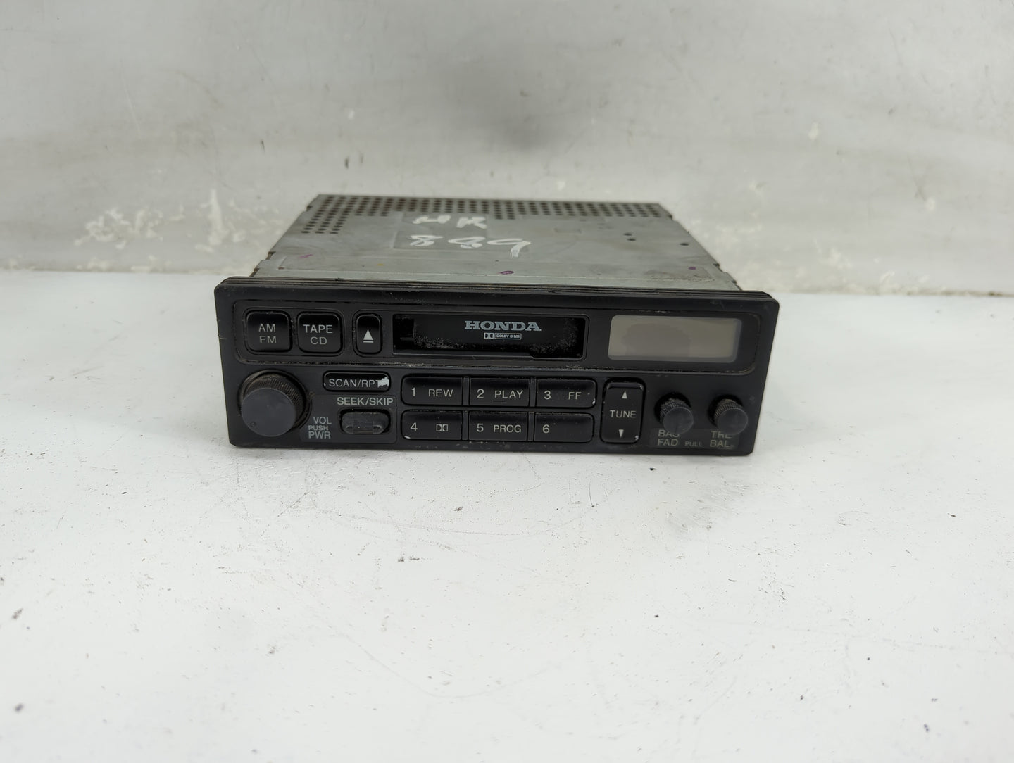 1994-1997 Honda Accord Radio AM FM Cd Player Receiver Replacement P/N:39100-S84-A010-M1 Fits Fits 1994 1995 1996 1997 OEM Us