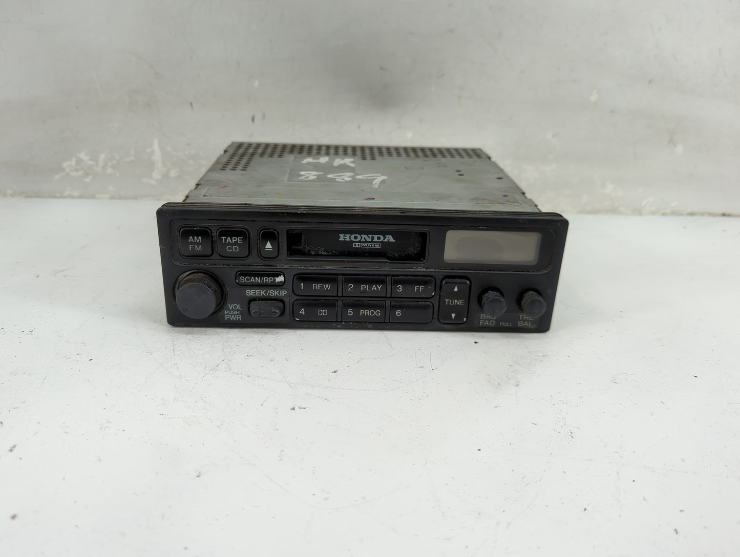1994-1997 Honda Accord Radio AM FM Cd Player Receiver Replacement P/N:39100-S84-A010-M1 Fits Fits 1994 1995 1996 1997 OEM Us
