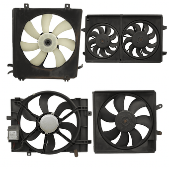 compare product 1990 Honda Accord Electric Radiator Cooling Fan Motor Assembly Fits OEM Used Auto Parts