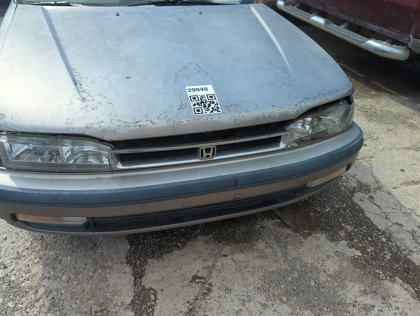 1990 Honda Accord Front Bumper - Oem - Oemusedautoparts1.com
