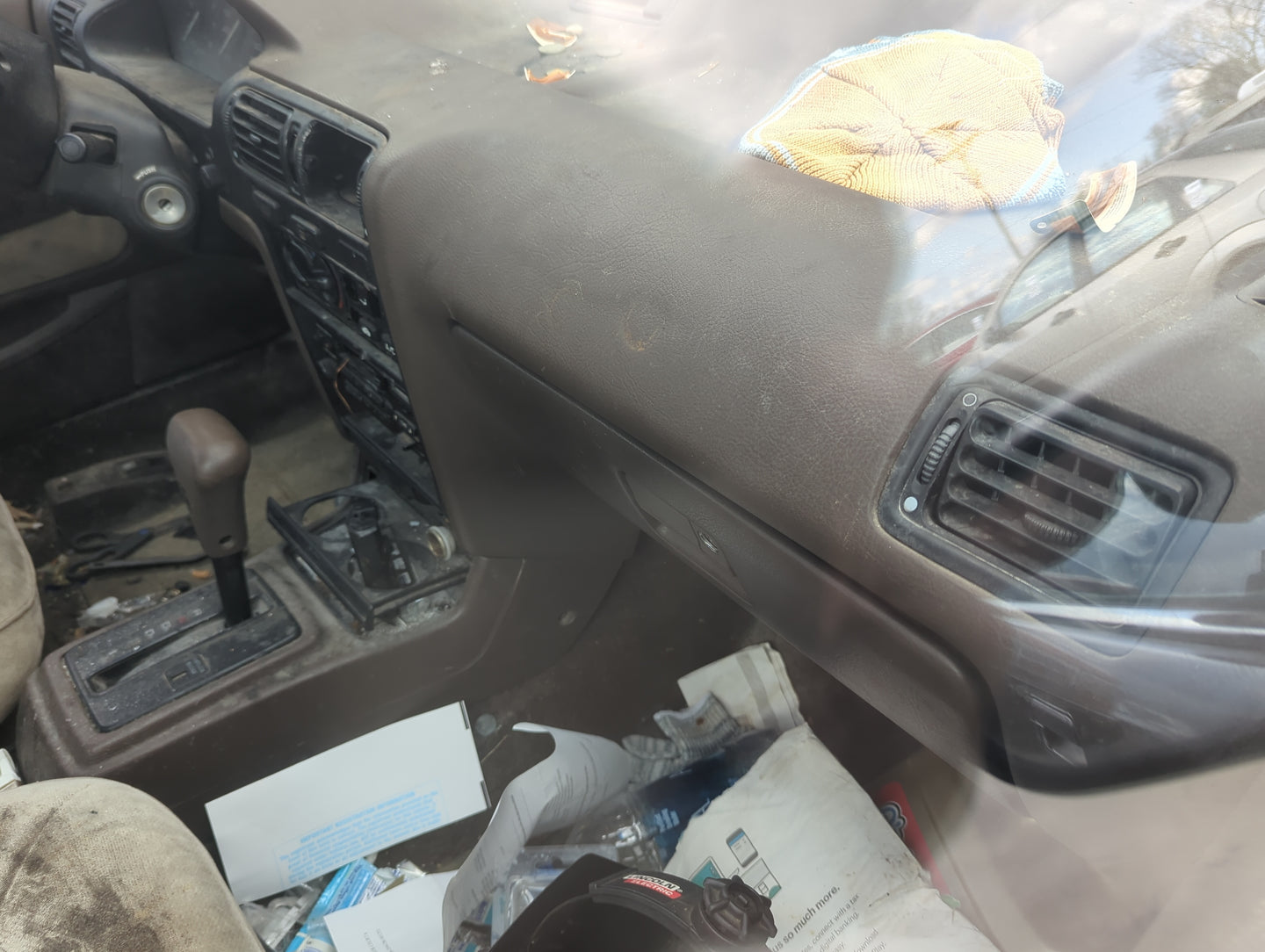 1990 Honda Accord Passenger Glove Box Door Storage Compartment - Oemusedautoparts1.com