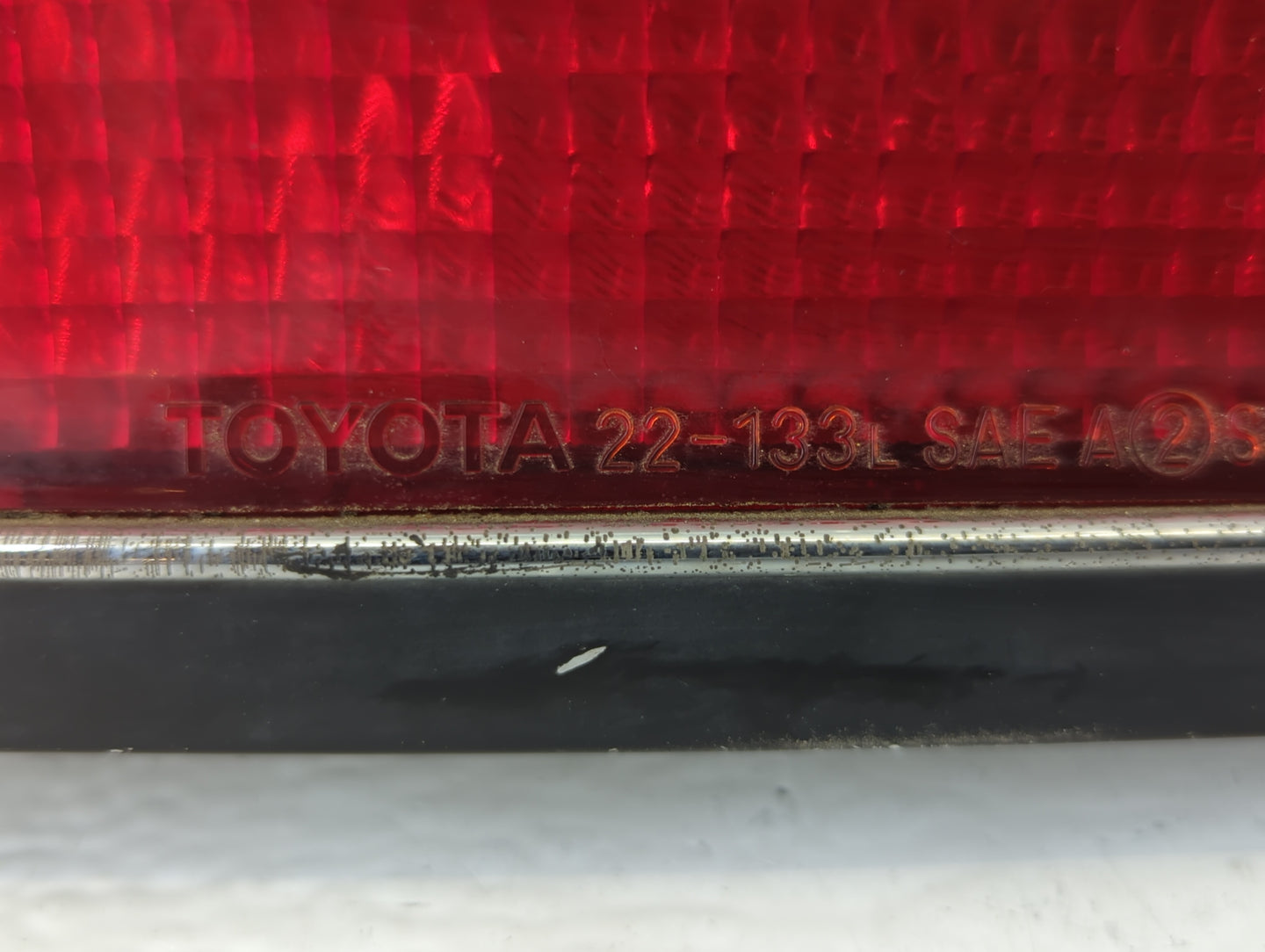 1991 Acura Integra Tail Light Assembly Driver Left OEM P/N:22-133L Fits OEM Used Auto Parts - Oemusedautoparts1.com