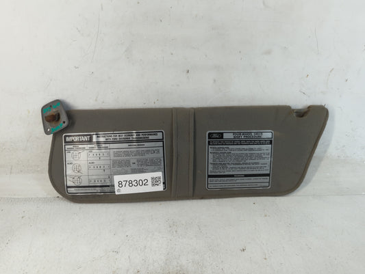 1991 Ford Bronco Sun Visor Shade Replacement Driver Left Mirror Fits OEM Used Auto Parts - Oemusedautoparts1.com