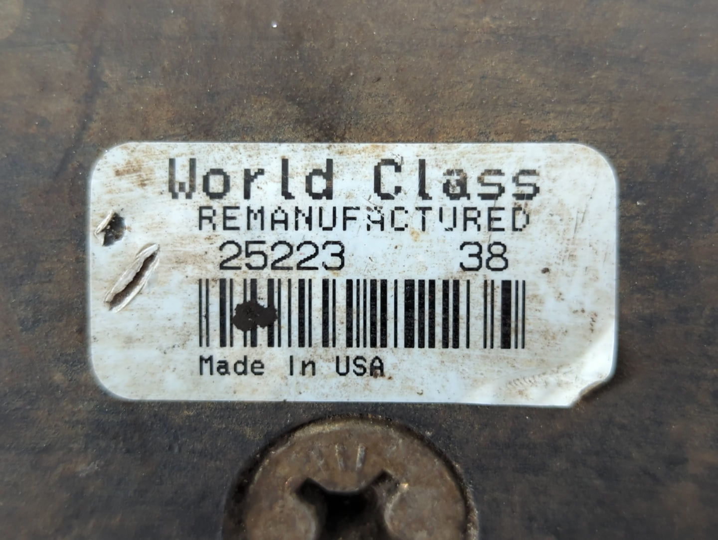 1991 Ford F-250 Car Starter Motor Solenoid OEM P/N:25223 Fits OEM Used Auto Parts - Oemusedautoparts1.com