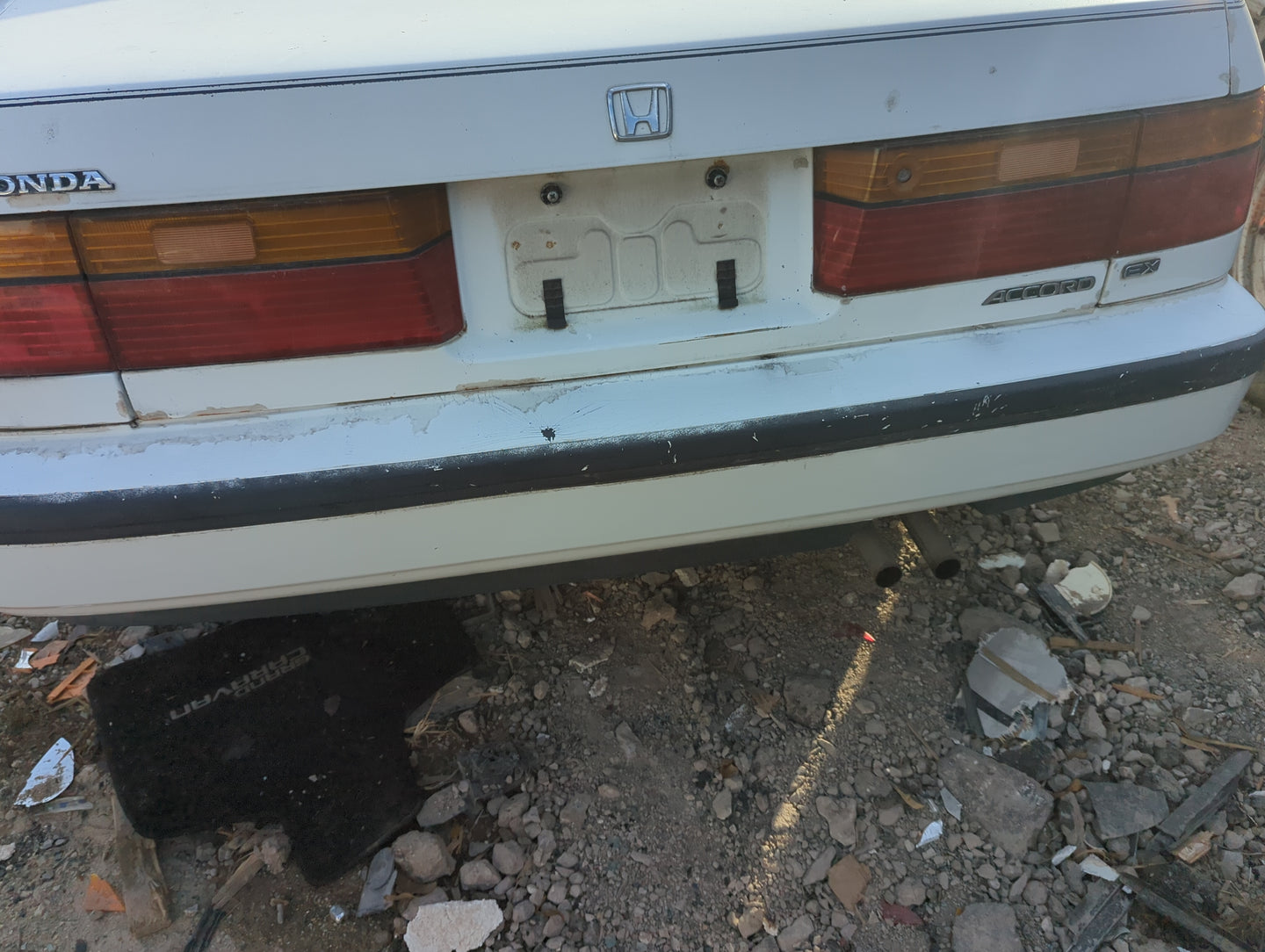 1991 Honda Accord Rear Bumper Assembly Oem - Oemusedautoparts1.com