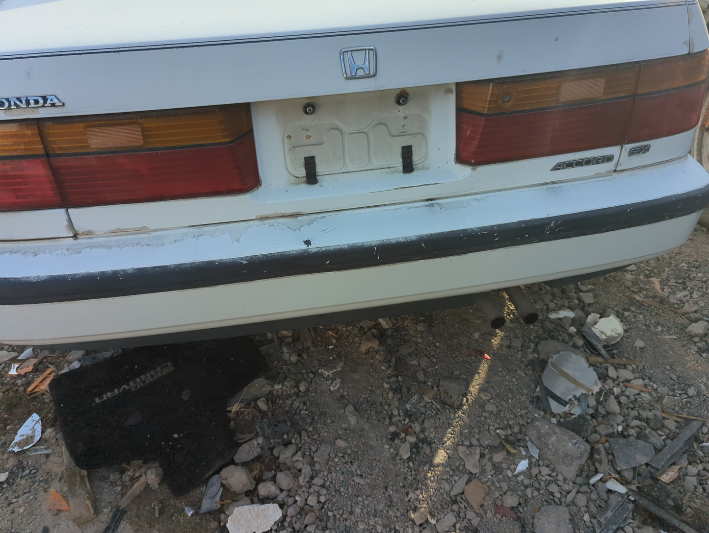 1991 Honda Accord Rear Bumper Assembly Oem - Oemusedautoparts1.com