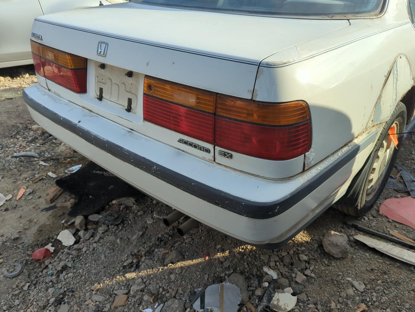 1991 Honda Accord Rear Bumper Assembly Oem - Oemusedautoparts1.com