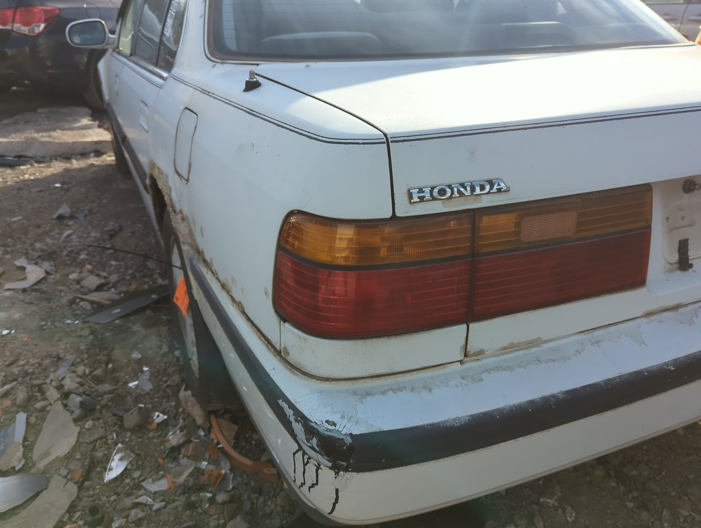 1991 Honda Accord Tail Light Assembly Driver Left OEM Fits OEM Used Auto Parts - Oemusedautoparts1.com