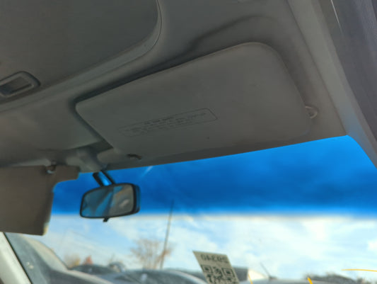 1991 Honda Accord Sun Visor Shade Replacement Passenger Right Mirror Fits OEM Used Auto Parts - Oemusedautoparts1.com