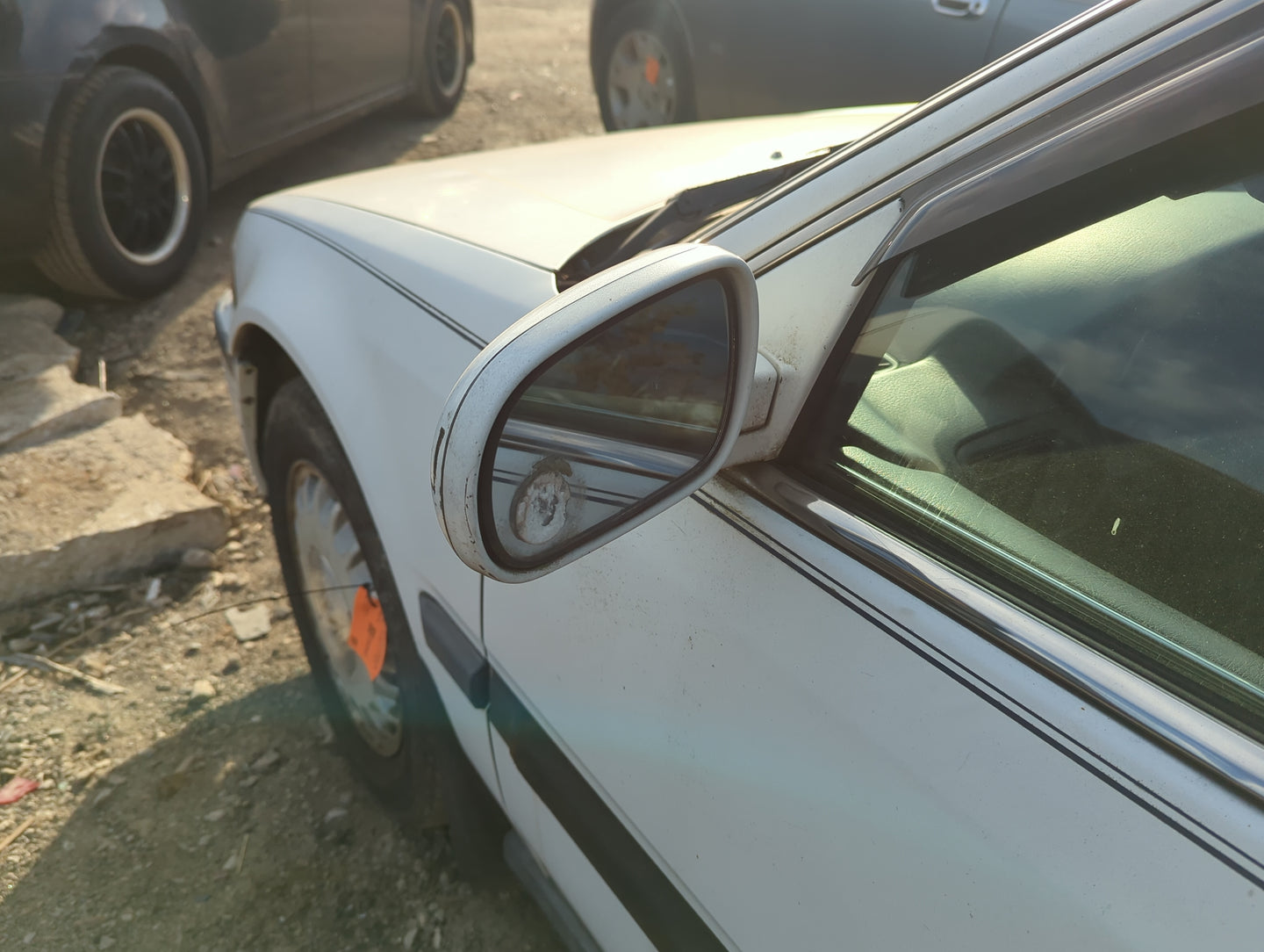 1991 Honda Accord Side Mirror Replacement Driver Left View Door Mirror Fits OEM Used Auto Parts - Oemusedautoparts1.com