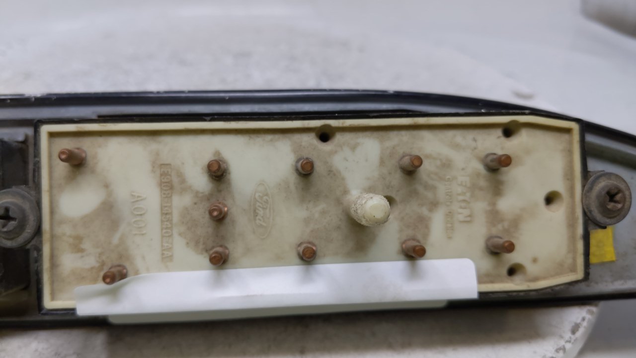 1991 Mercury Montego Master Power Window Switch Replacement Driver Side Left Fits OEM Used Auto Parts - Oemusedautoparts1.co