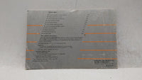 1991 Toyota Camry Owners Manual Book Guide OEM Used Auto Parts - Oemusedautoparts1.com
