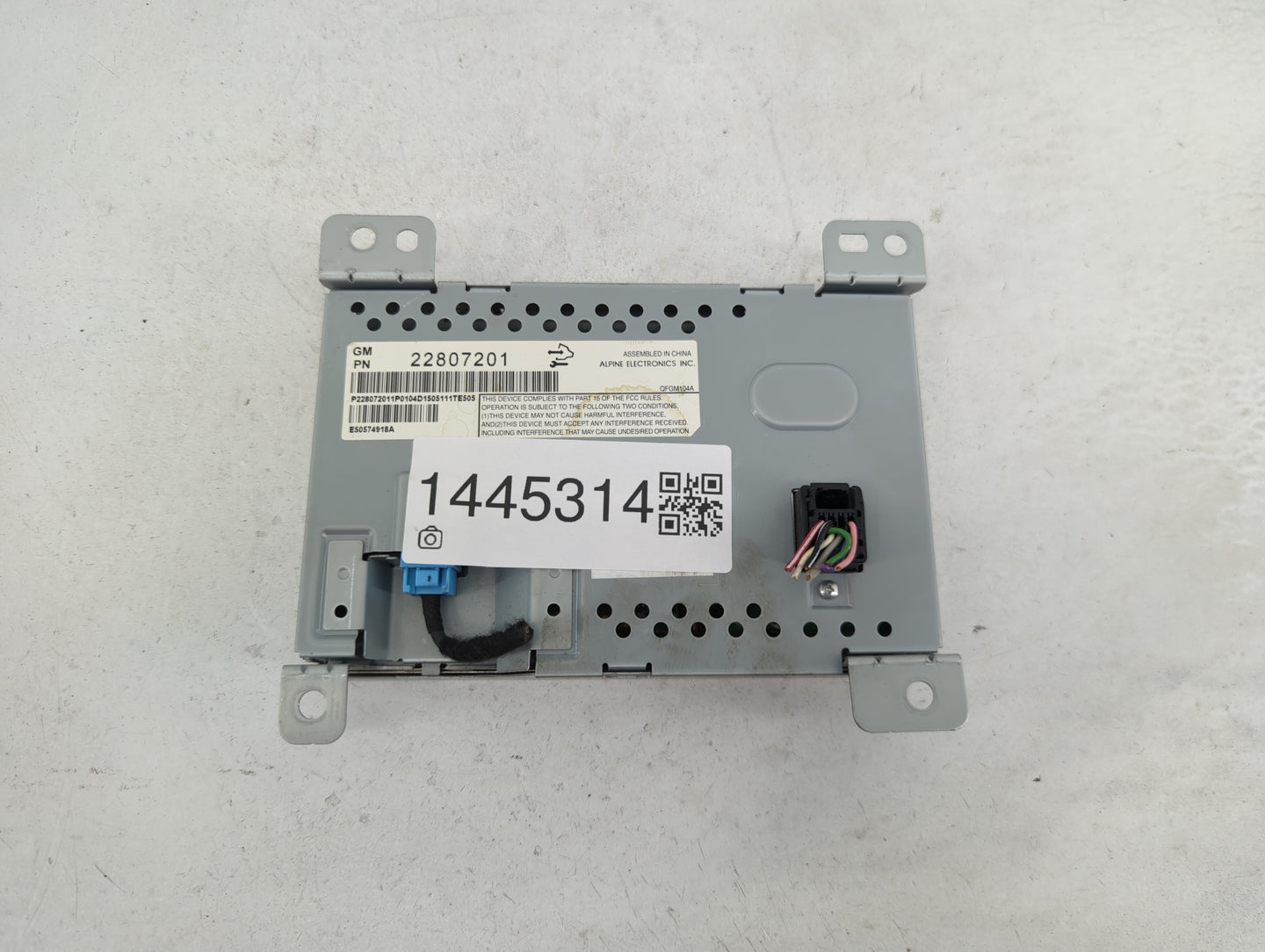 Ford Explorer Information Display Screen 1445314 - Oemusedautoparts1.com