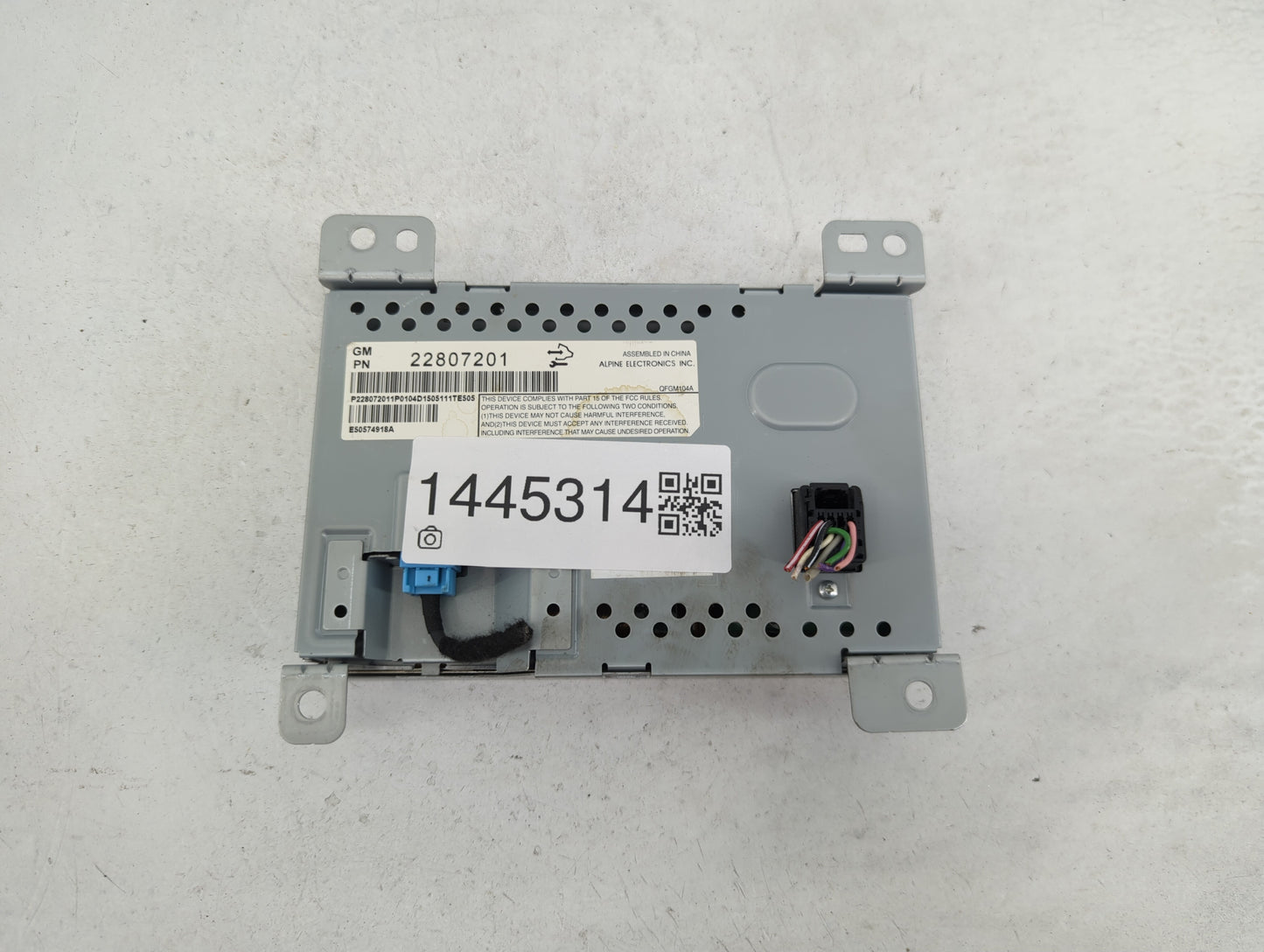 Ford Explorer Information Display Screen 1445314 - Oemusedautoparts1.com