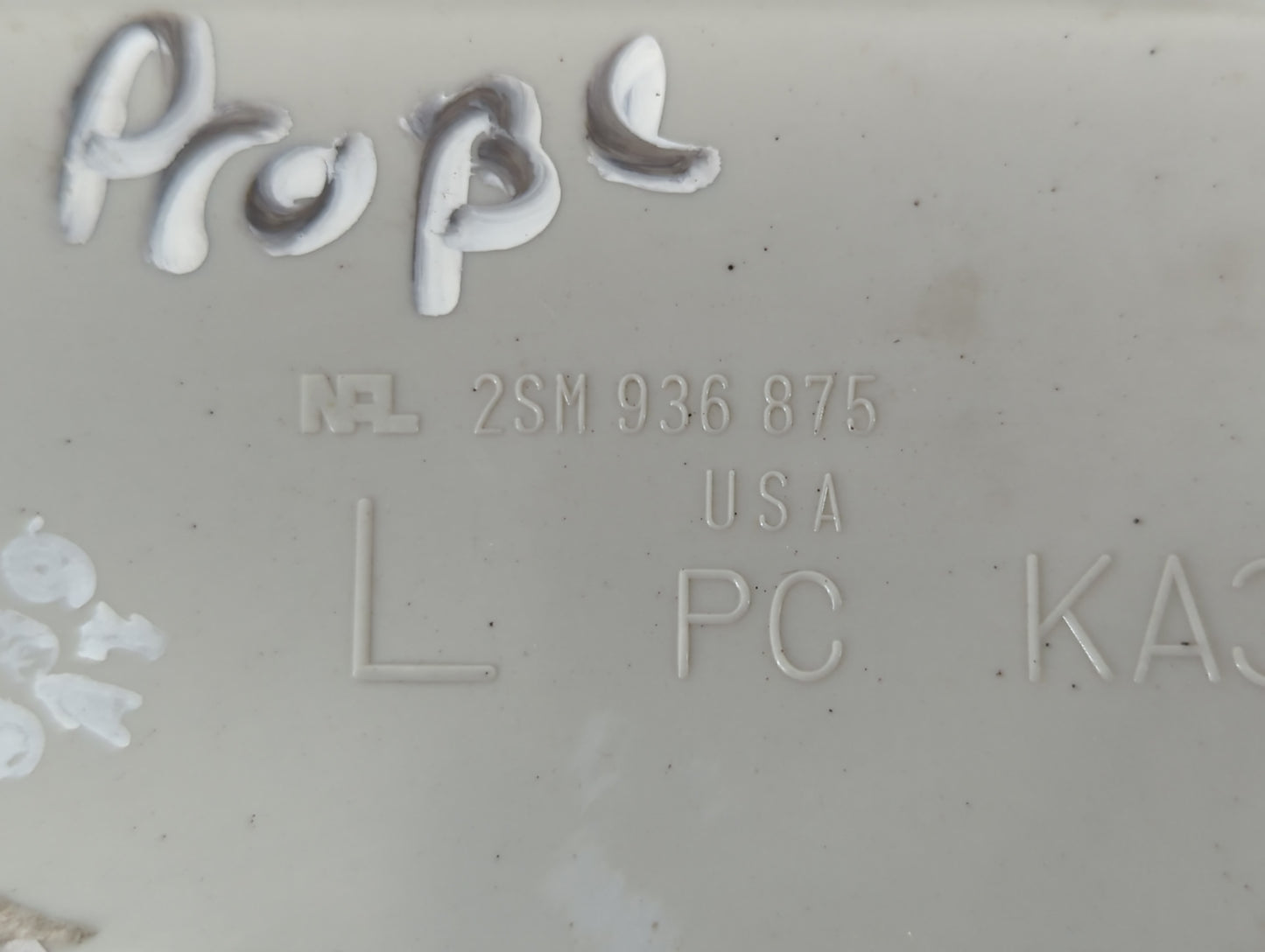 1992 Ford Probe Reflector Bumper Mount - Oemusedautoparts1.com