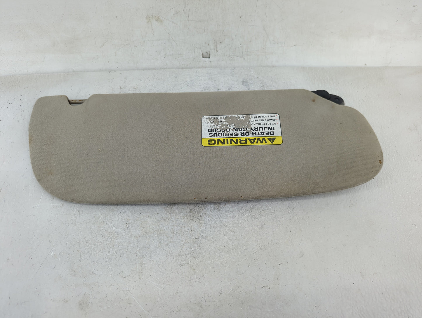 1992 Jaguar Xj Sun Visor Shade Replacement Driver Left Mirror Fits OEM Used Auto Parts - Oemusedautoparts1.com