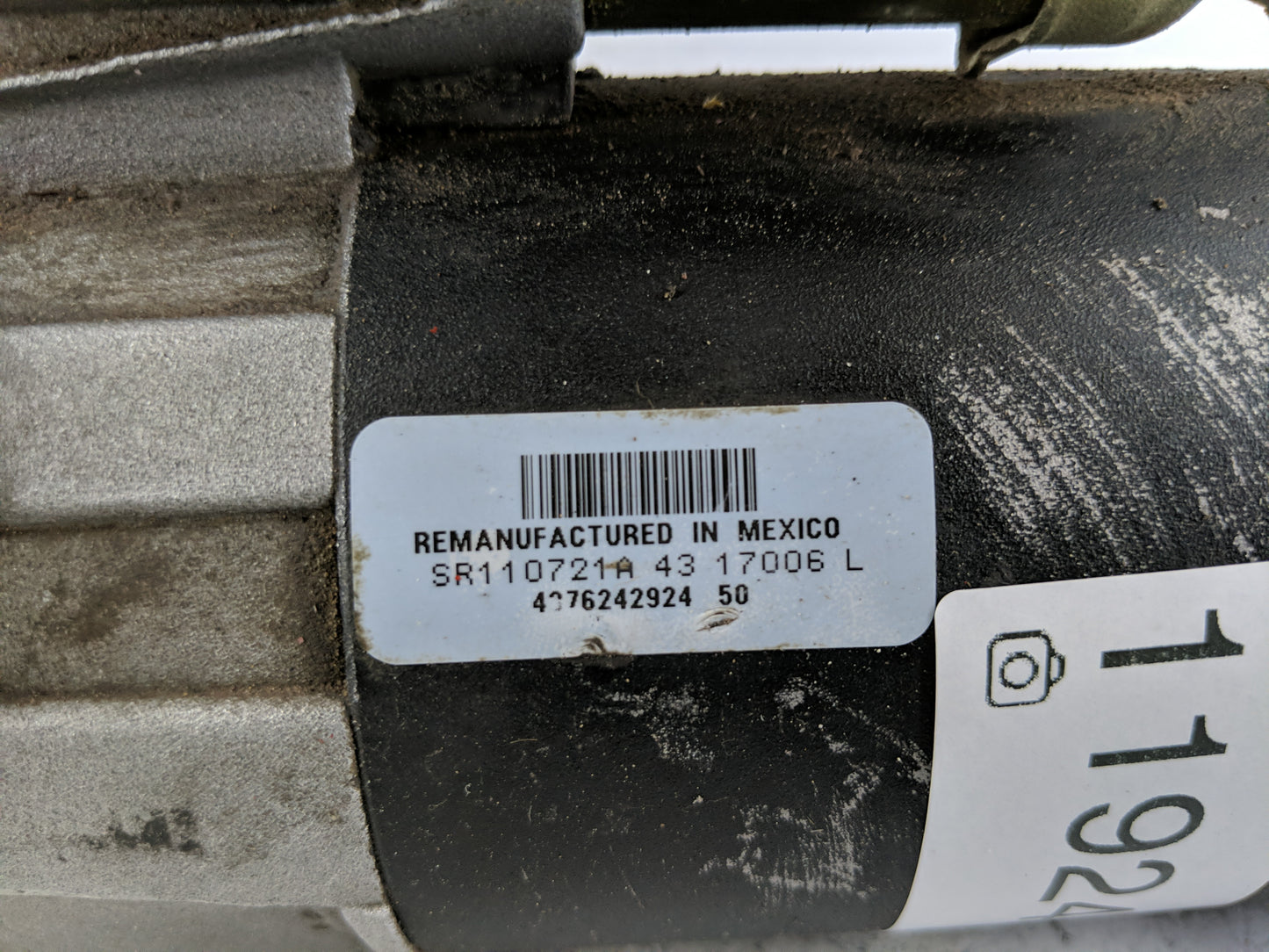 1993 Chevrolet Lumina Car Starter Motor Solenoid OEM P/N:4076242924 Fits OEM Used Auto Parts - Oemusedautoparts1.com