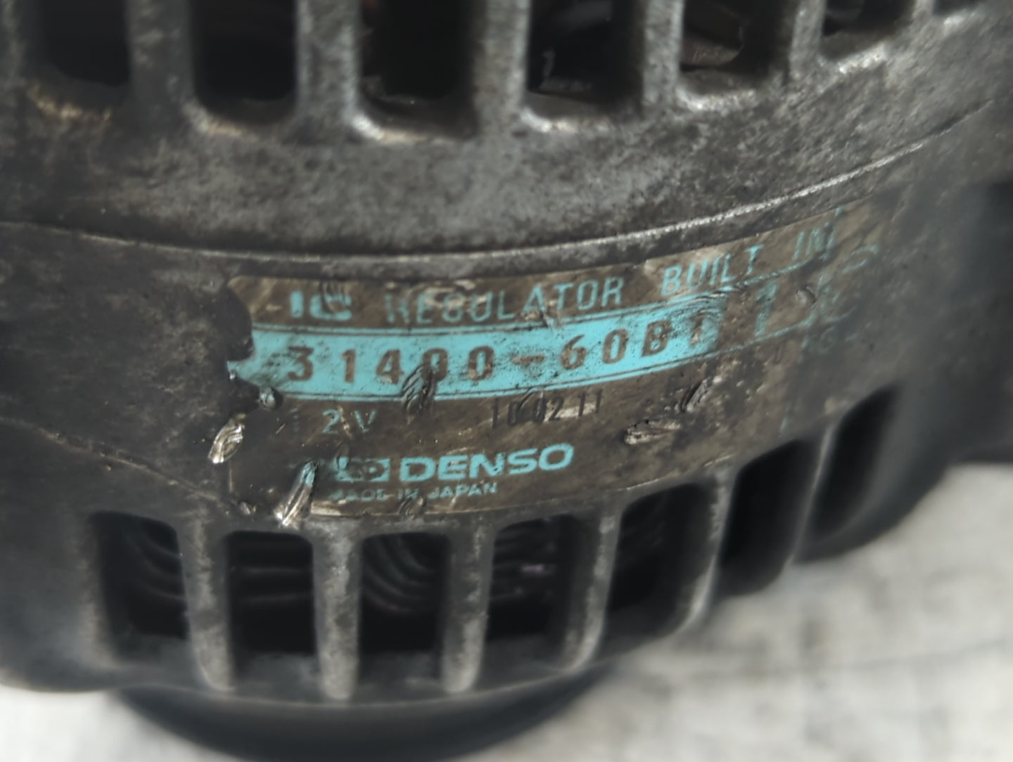 1993 Chevrolet Metro Alternator Replacement Generator Charging Assembly Engine OEM P/N:31400-60B1 Fits OEM Used Auto Parts -