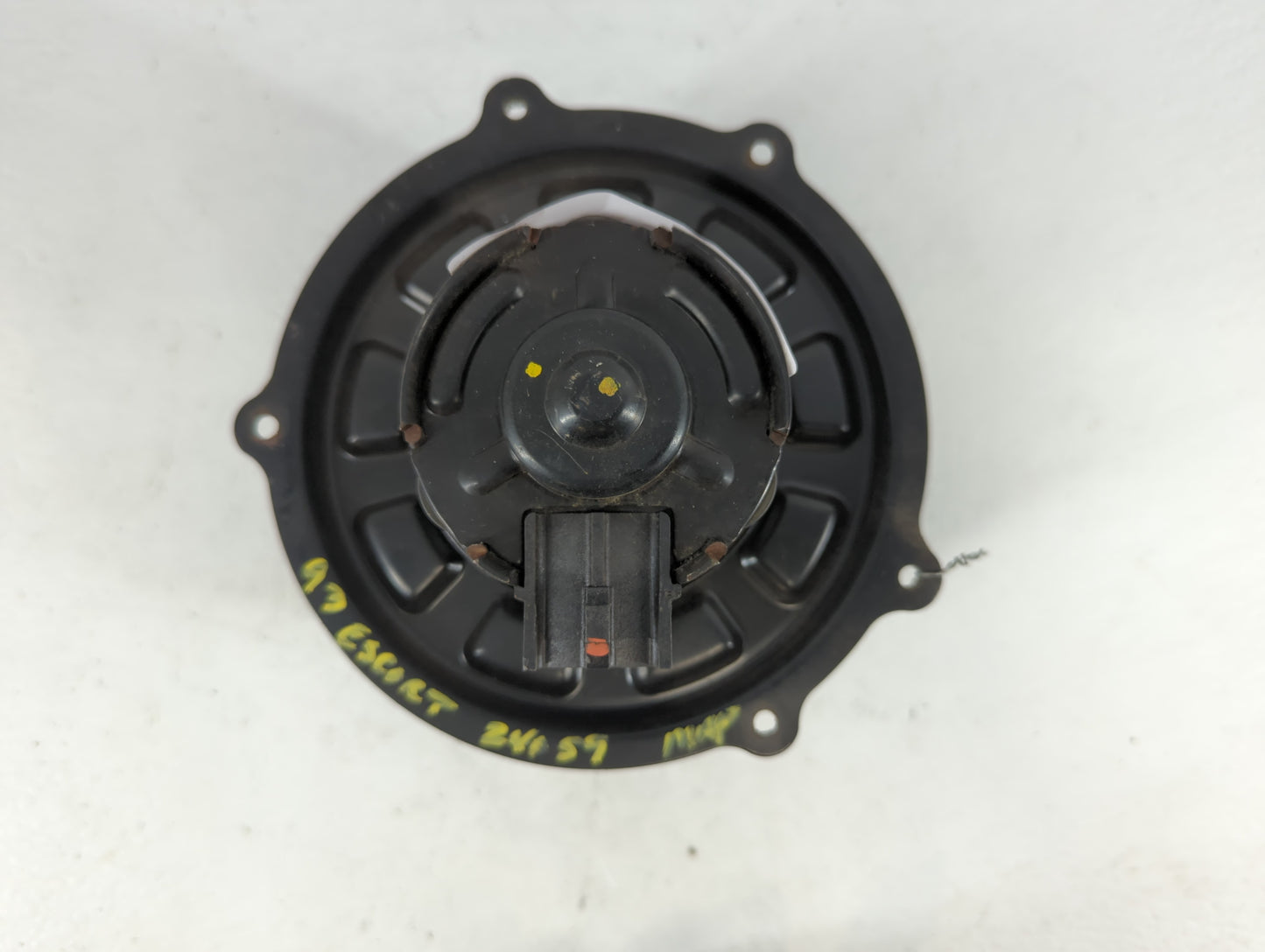 1991-1996 Ford Escort Heater AC Blower Motor P/N:F4CH-19805-AA Fits Fits 1991 1992 1993 1994 1995 1996 OEM Used Auto Parts -