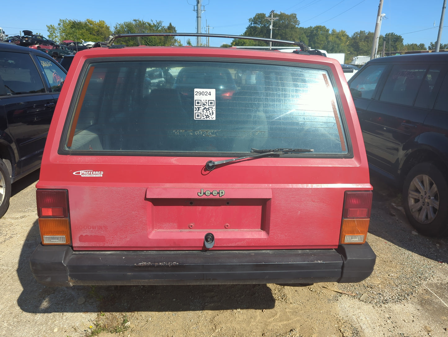 1984-1996 Jeep Cherokee Trunk/decklid/hatch/tailgate Oem - Oemusedautoparts1.com