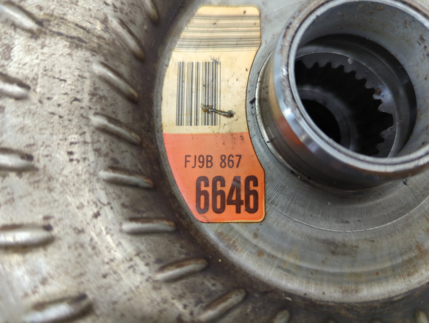 1993 Oldsmobile Cutlass Supreme Torque Converter Automatic Transmission OEM P/N:FJ9B 867 6646 Fits OEM Used Auto Parts - Oem