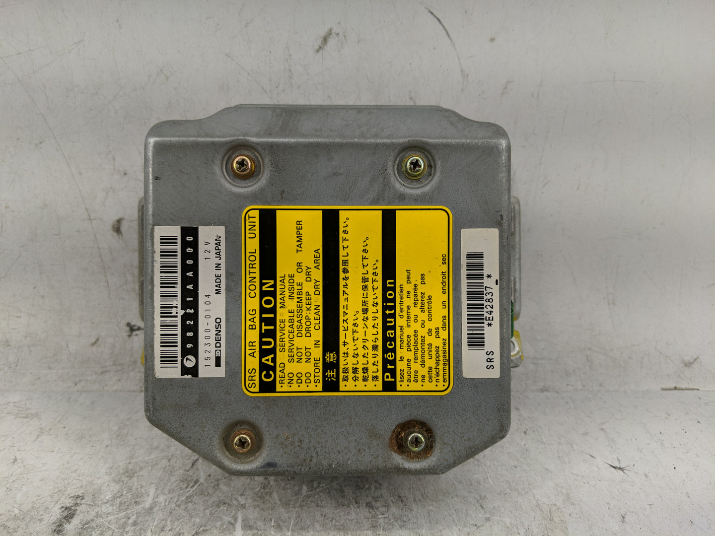 1995-1995 Subaru Impreza Airbag Control Module 98221aa000|152300-0104 - Oemusedautoparts1.com