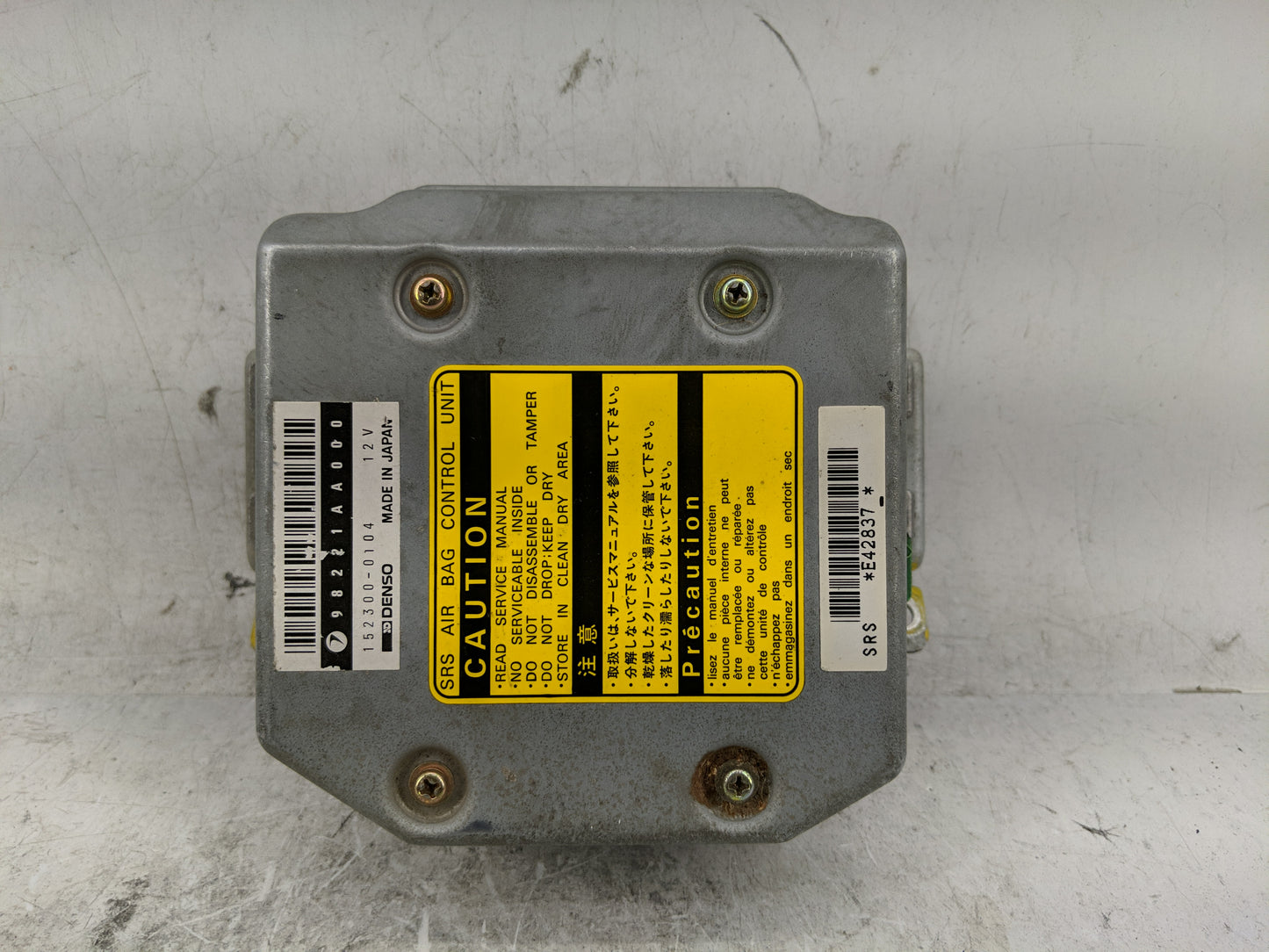 1995-1995 Subaru Impreza Airbag Control Module 98221aa000|152300-0104 - Oemusedautoparts1.com