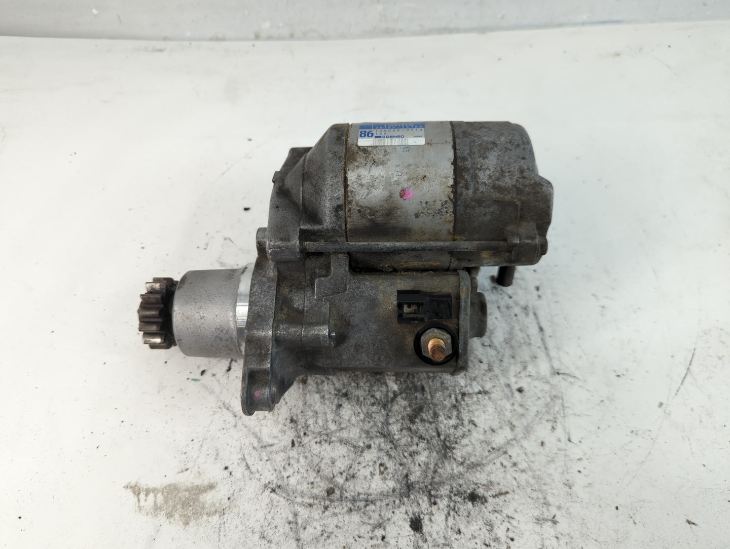 1993 Toyota Camry Car Starter Motor Solenoid OEM P/N:128000-9710 28100-74100 Fits OEM Used Auto Parts - Oemusedautoparts1.co