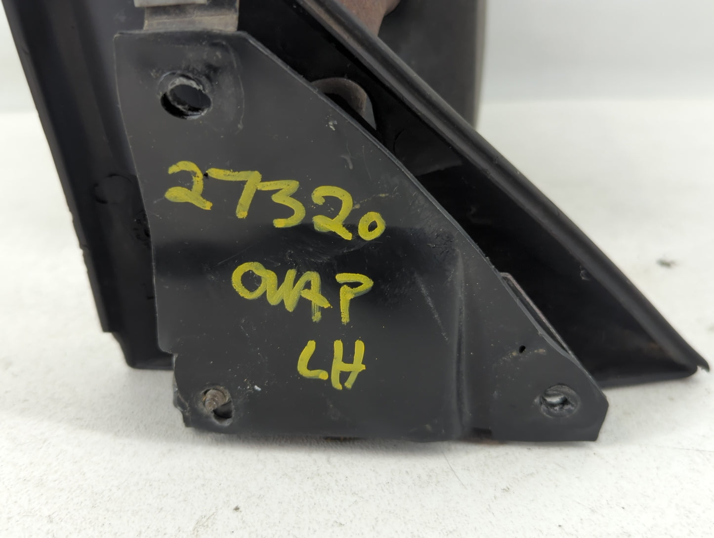 1994 Chevrolet S10 Driver Left Side View Manual Door Mirror Black - Oemusedautoparts1.com