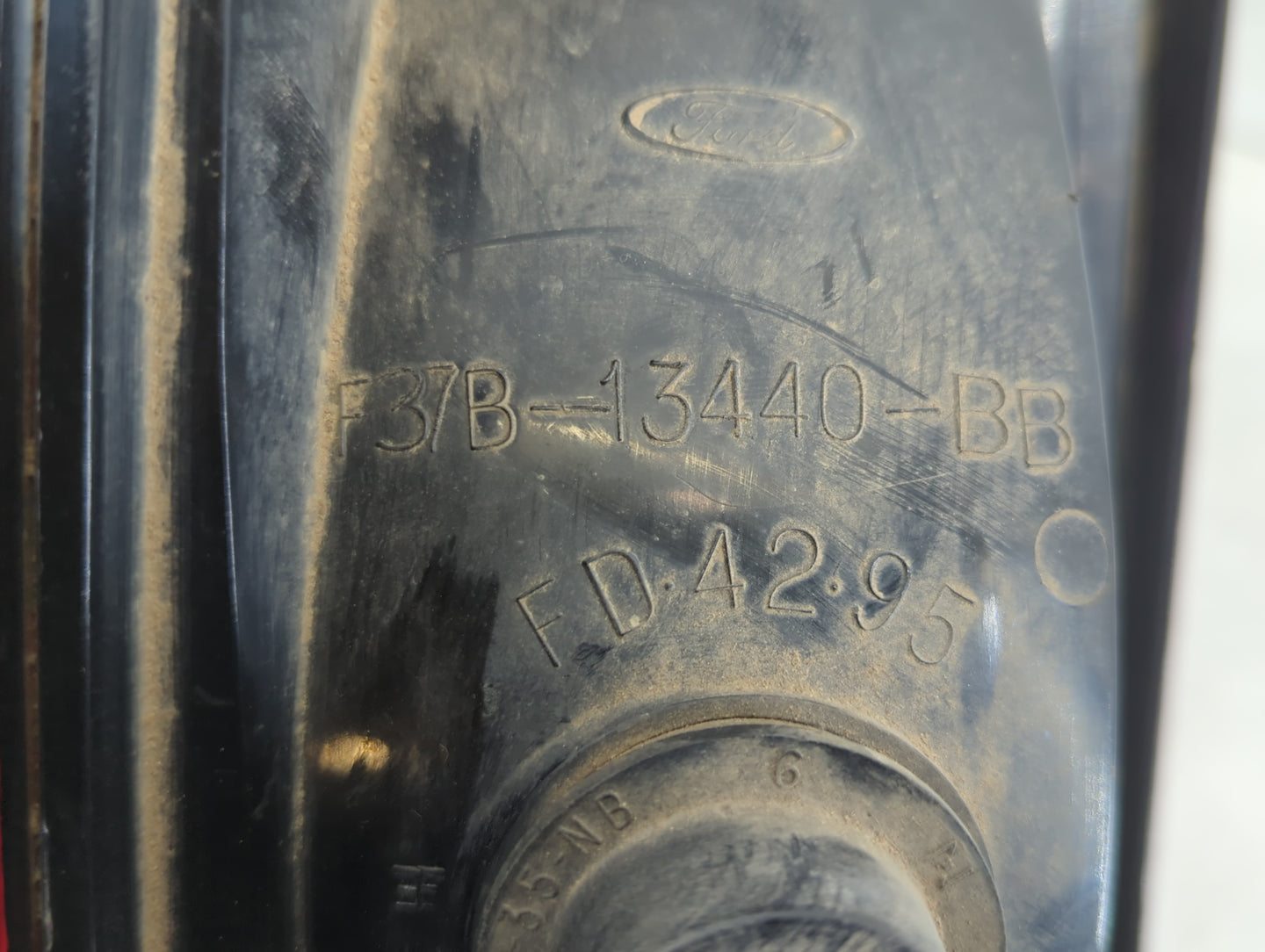 1994 Ford Explorer Tail Light Assembly Passenger Right OEM P/N:F37B-13440-BB Fits OEM Used Auto Parts - Oemusedautoparts1.co