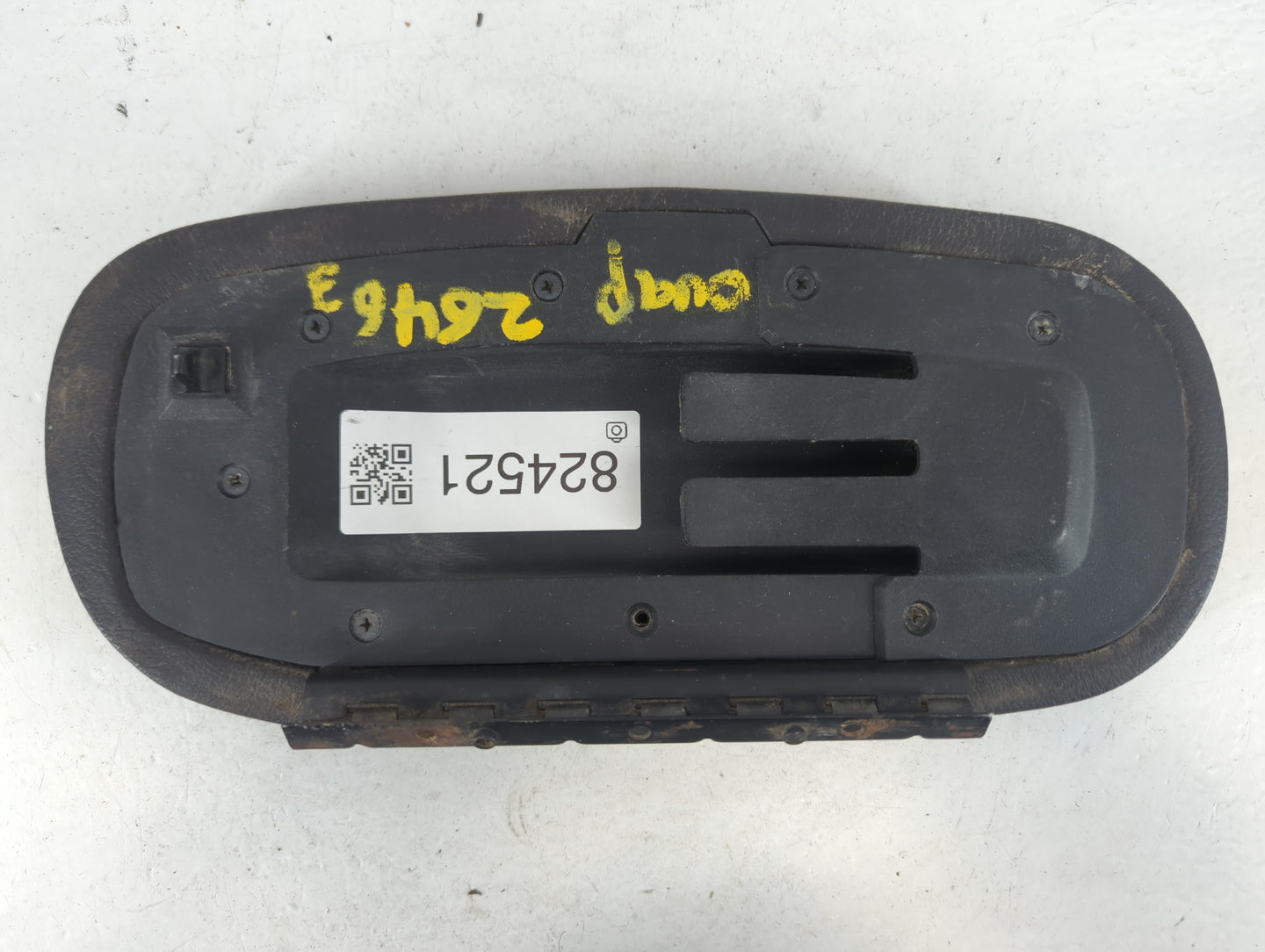 1994 Mustang Mustang Center Console Lid Armrest BLACK Center Middle Latch - Oemusedautoparts1.com