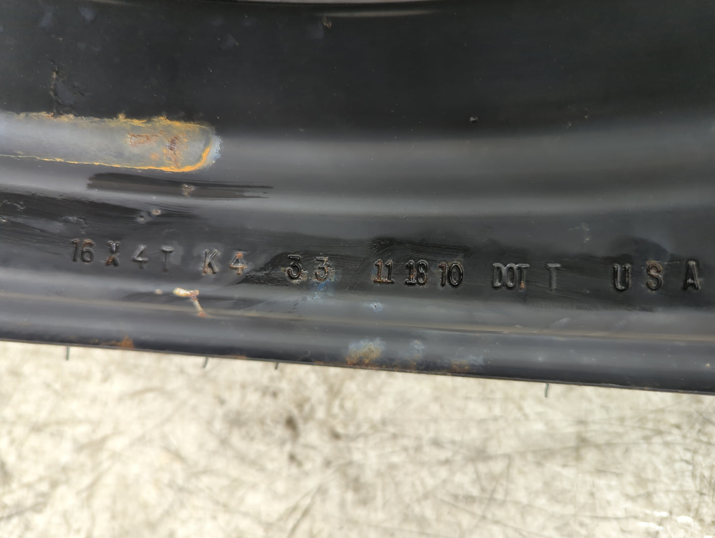 1994-1995 Ford Mustang Spare Donut Tire Wheel Rim Oem - Oemusedautoparts1.com