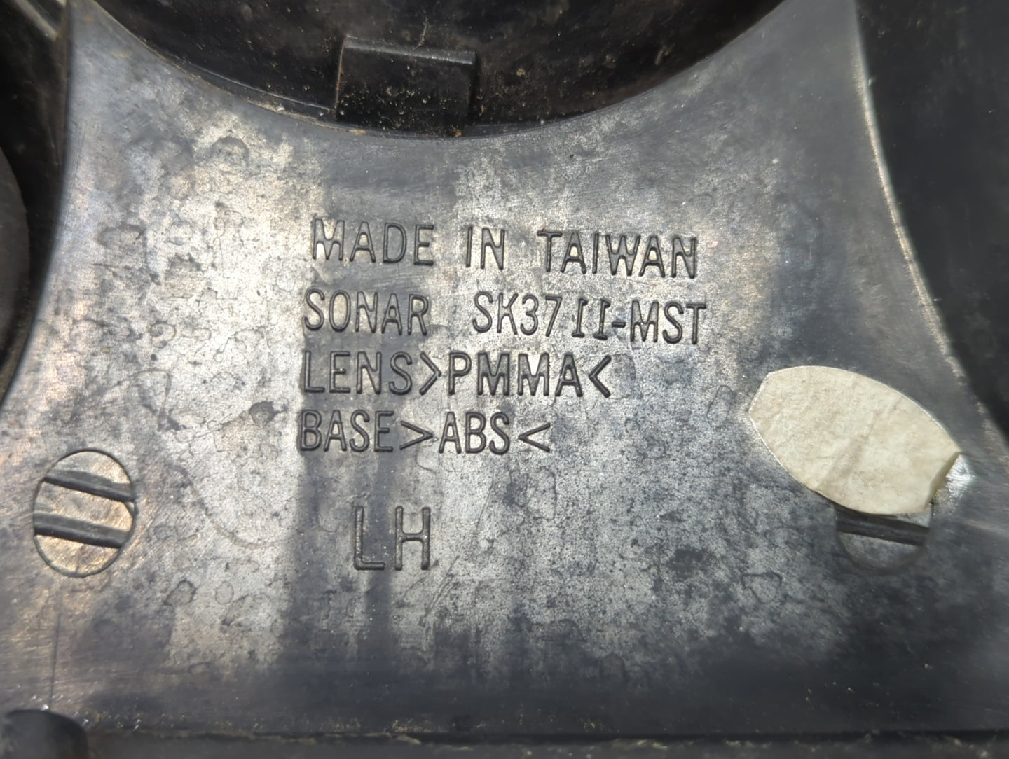 1994-1995 Ford Mustang Tail Light Assembly Driver Left OEM Fits Fits 1994 1995 OEM Used Auto Parts - Oemusedautoparts1.com