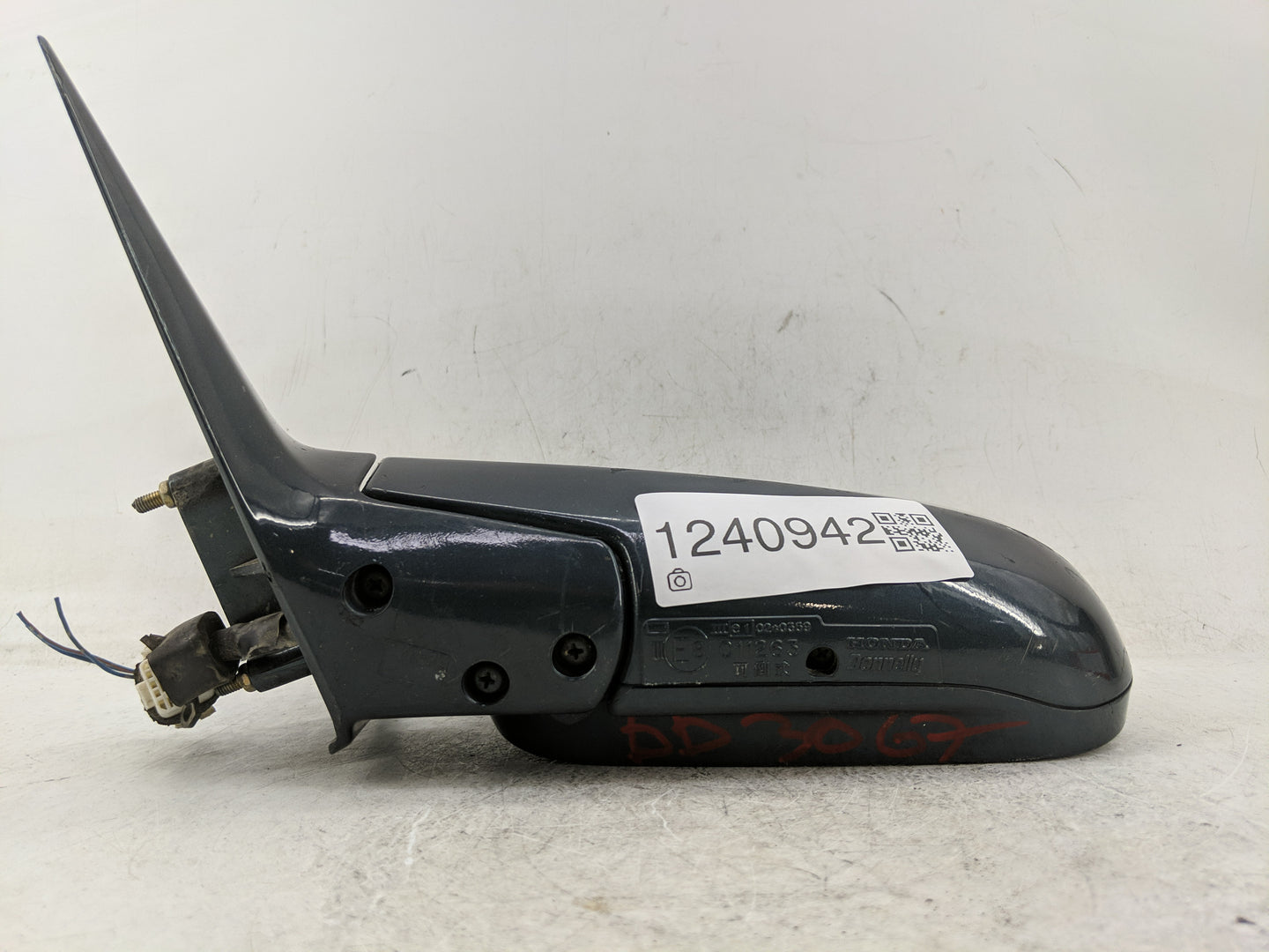 1994-1997 Honda Accord Side Mirror Replacement Driver Left View Door Mirror Fits Fits 1994 1995 1996 1997 OEM Used Auto Part